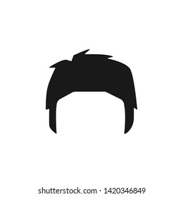 hair, woman, haircut, caesar icon