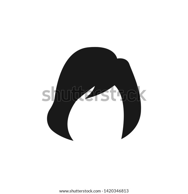 hair, woman, haircut,\
hair-down icon