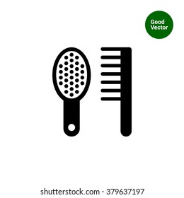 Hairbrush and comb