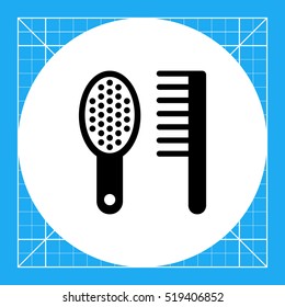 Hairbrush and comb