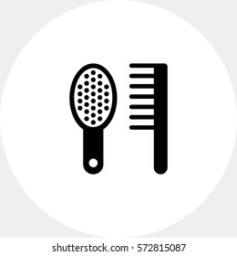 Hairbrush and comb