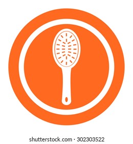 Hairbrush icon