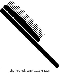 Hairbrush Icon, Comb Icon Vector Art Illustration