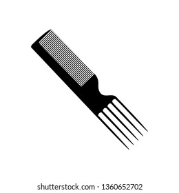 Hairbrush icon. Vector illustration