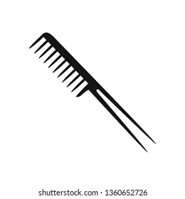 Hairbrush icon. Vector illustration
