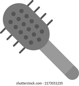 Imagen vectorial de icono del pincel de pelo. También se puede usar para ropa y accesorios. Adecuado para aplicaciones móviles, aplicaciones web y medios impresos.