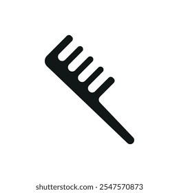 Hairbrush make up beauty icon vector basic design simple and modern concept graphic