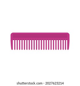 Hairbrush , on an isolated white background. Vector illustration