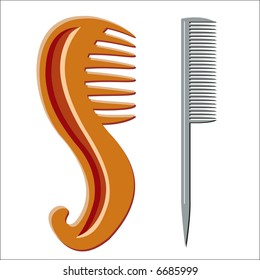 Hairbrush (vector)
