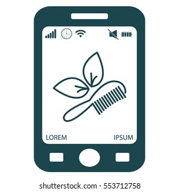 hairbrush vector isolated