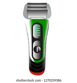 The hairclipper icon. Shaver symbol. Flat Vector illustration