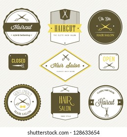 Haircut  barber shop set