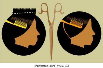 Haircut clip-art