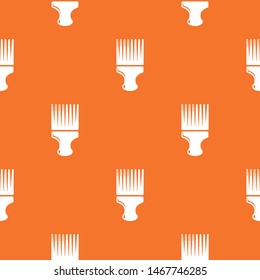 Haircut fix comb pattern vector orange for any web design best