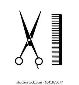 haircut icon vector