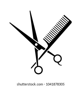 haircut icon vector