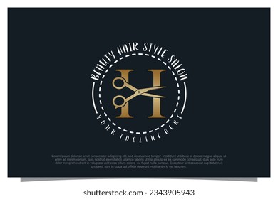 vector de diseño del logotipo de Haircut para su negocio