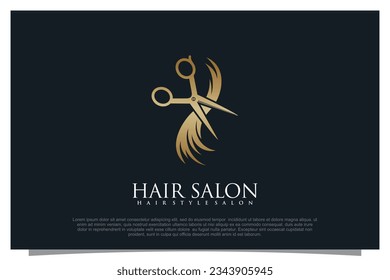vector de diseño del logotipo de Haircut para su negocio