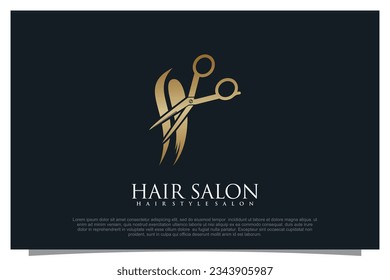 vector de diseño del logotipo de Haircut para su negocio