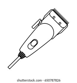 haircutting machine isolated