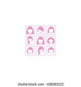HAIRDRESSER, a beauty salon, an icon