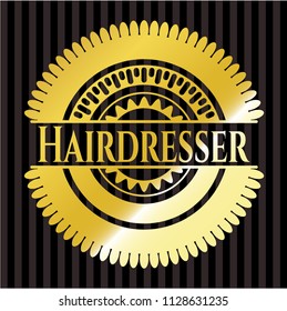 Hairdresser gold badge