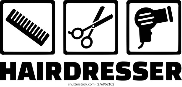 Hairdresser Icons