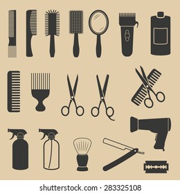 Hairdresser Icons