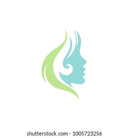 Hairdresser Logo Stock Images