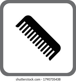 Hairdresser shop line icon set, vector symbol collection, linear style pictogram package. Signs, logo illustration. The set includes icons such as brush, comb, hairbrush, razor, scissors