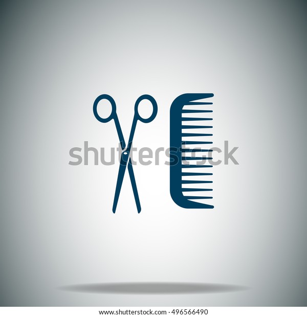 Hairdresser Vector Icon Stock Vector Royalty Free 496566490