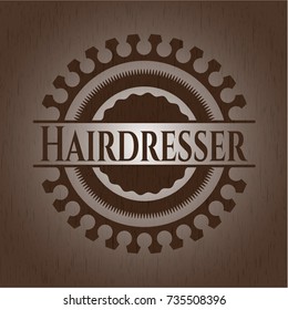 Hairdresser wood signboards