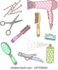 Hairdresser's accessories