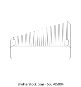 Hairdressing brush accesory