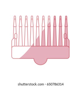 Hairdressing brush accesory