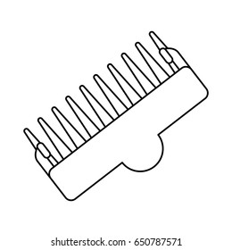 Hairdressing brush accesory