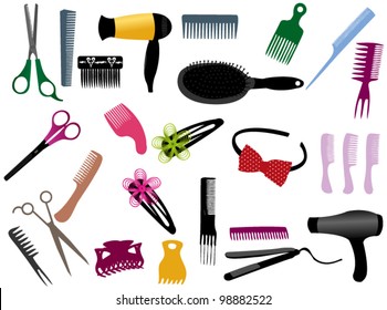 Hairdressing elements