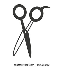 hairdressing equipment isolated icon vector illustration design