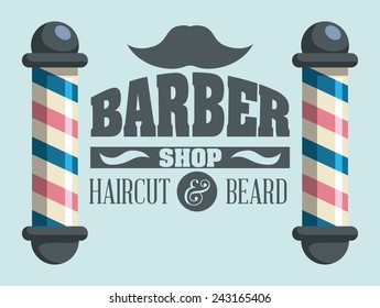 hairdressing icon design, vector illustration eps10 graphic 