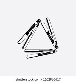 hairdressing logo template