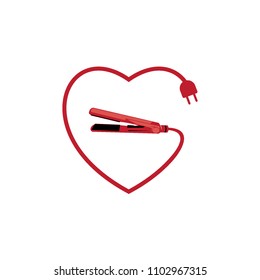 hairdressing logo template