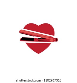 hairdressing logo template
