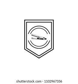 hairdressing logo template