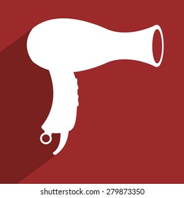 hairdressing tool design, vector illustration eps10 graphic 