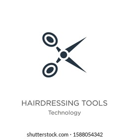 Hairdressing tools icon vector. Trendy flat hairdressing tools icon from technology collection isolated on white background. Vector illustration can be used for web and mobile graphic design, logo, 