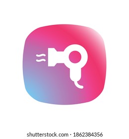 Haartrockner - Schaltfläche für das App-Symbol