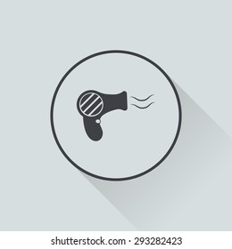 Hairdryer icon. 