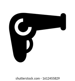 hairdryer icon isolated sign symbol vector illustration - high quality black style vector icons
