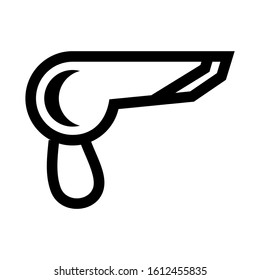 hairdryer icon isolated sign symbol vector illustration - high quality black style vector icons
