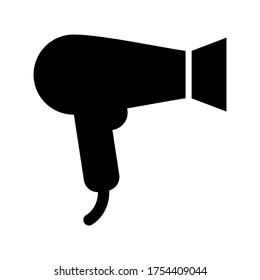 hair-dryer icon or logo isolated sign symbol vector illustration - high quality black style vector icons
